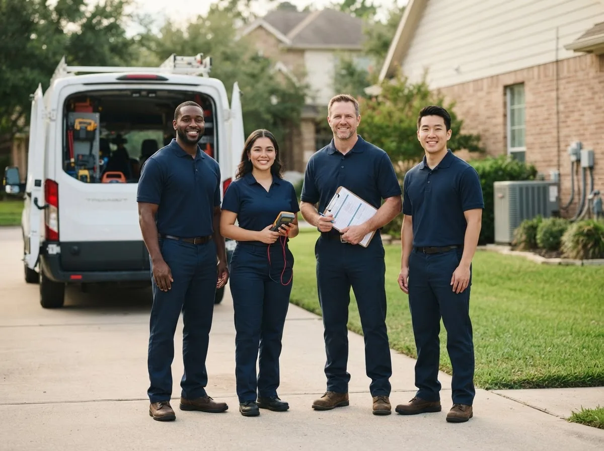 Certified HVAC technician near Moffett, OK